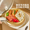摩登主妇分格餐盘三格蒸菜盘电饭煲蒸笼盘子减肥减脂宝宝辅食餐盘 商品缩略图3