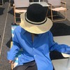 高奢定制 手工编织 低碳美学 法式撞色草帽 商品缩略图1
