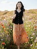 莫奈花园半身裙套装 ｜ 把落日花海穿身上，一眼沦陷的法式浪漫～【3-7天发货，周末顺延】 商品缩略图0