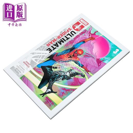 预售 【中商原版】终极蜘蛛侠 第3卷 家族事业 乔纳森希克曼漫画 英文原版 Ultimate Spider-Man By Jonathan Hickman Vol. 3 商品图1
