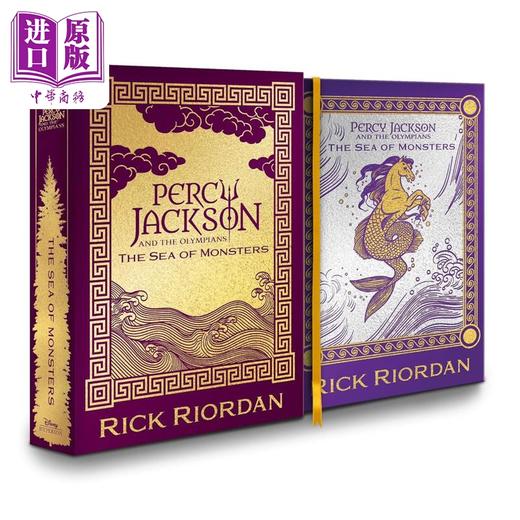 【中商原版】波西杰克逊与魔兽之海 豪华收藏版 Percy Jackson Olympians The Sea of Monsters 英语原版 Rick Riordan 商品图0