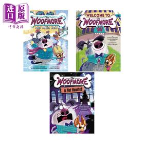 【中商原版】英文原版 全彩章节书 欢迎来到狗狗酒店3册 Welcome to the Woofmore 1-3 儿童幽默搞笑 初级章节故事书 进口