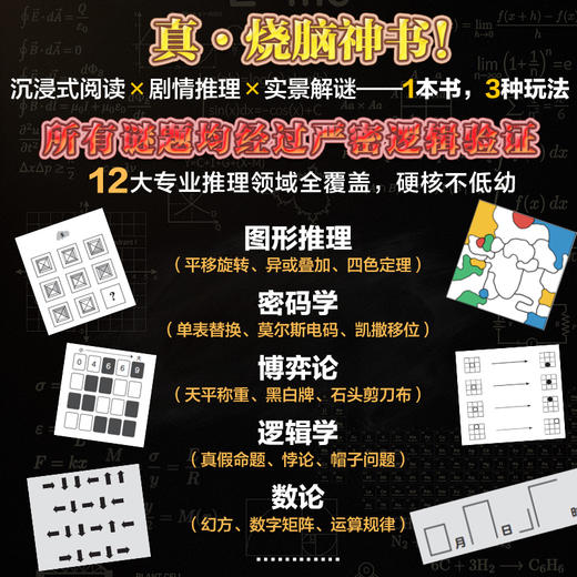 剧情推理游戏书：逃出推理俱乐部.脑力觉醒 商品图1