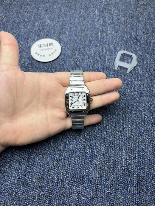 THB卡地亚山度士系列WSSA0029 山度士小号 无历山度士 女士腕表 表径35.1mm 商品图8