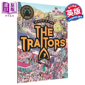 【中商原版】真人秀 背叛者 官方游戏书 电视剧迷 谜题爱好者 Search and Find The Traitors  英文原版 Walker Books