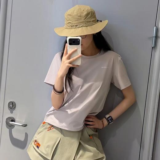 【两步路】思凯乐春夏户外UPF50男女短袖速干T恤衫凉感透气F4117D38 商品图1