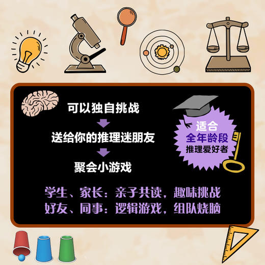 剧情推理游戏书：逃出推理俱乐部.脑力觉醒 商品图2