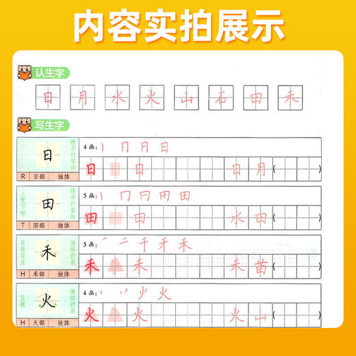 2026秋壹字匠心规范字同步书写能手荆霄鹏书小学生字帖一年级二三四五六七八年级上册正楷人教版教材同步字帖 商品图1