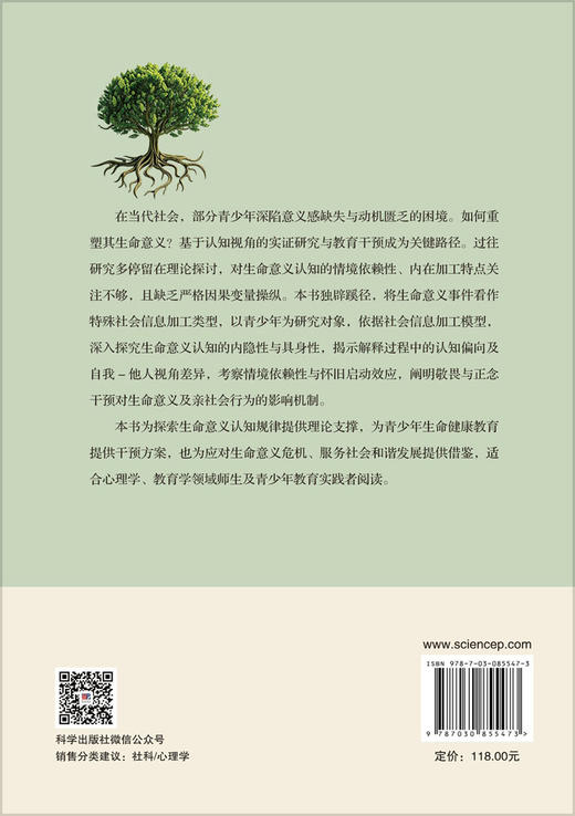 生命意义的认知加工特点及其干预 丁凤琴 9787030855473 商品图1