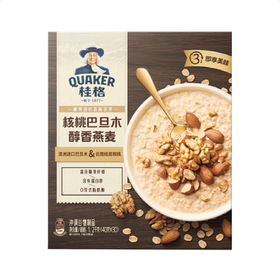 Costco 开市客 桂格核桃巴旦木麦片 40g*15/30包