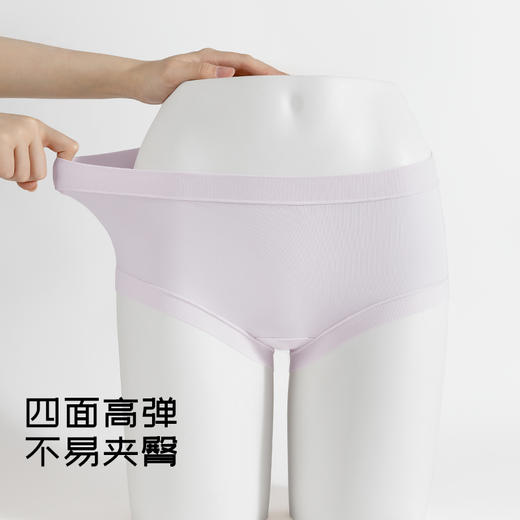 【成人莫代尔内裤】米乐鱼女士/男士莫代尔内裤3条装高支柔滑无感 夏季透气 商品图5