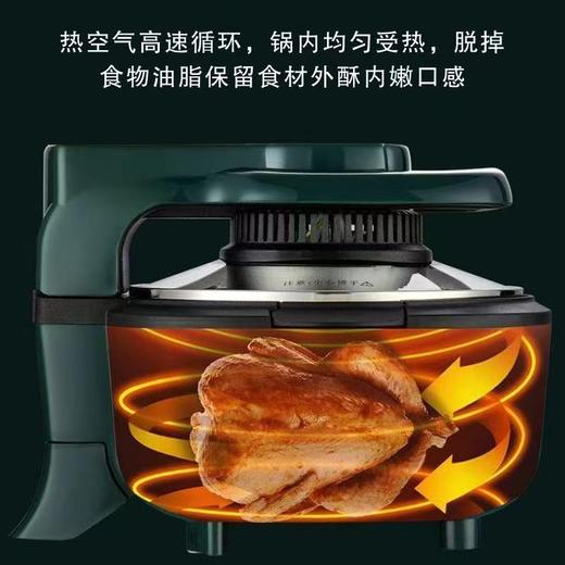 尖货！长虹空气炸锅 【360°全景天窗 看着食物变金黄太解压！】可视大容量 液晶触屏 CZG- 50DH4电子款 商品图4