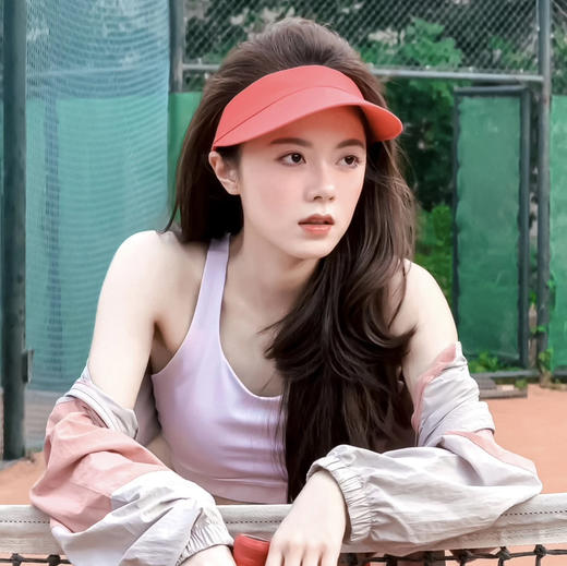 Lu家Fast Paced女士户外速干空顶帽遮阳帽062503 商品图6