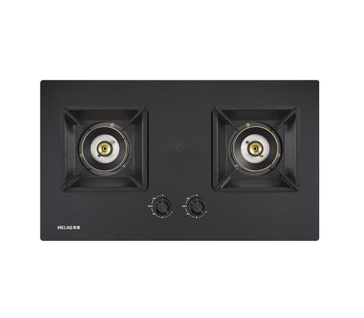 美菱 天燃气灶 JZT-MZ-QB611KX 家用嵌入式 台式 天然气 高热效率 一级能效 上进风 双眼 商品图0