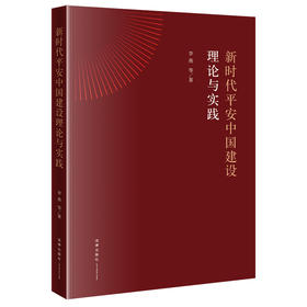新时代平安中国建设理论与实践 李燕等 著 法律出版社