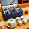 【自然釉色】陶壶客 全手工原矿釉粉三彩莲花盖碗套装 入窑一色出窑万彩 商品缩略图4