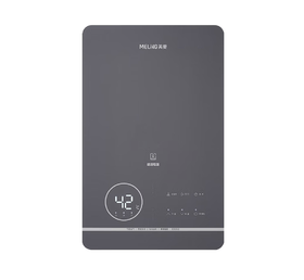 美菱 燃气热水器 JSQ30-MR-BS16508(H)PRO 星空灰 16L 天然气 电子脉冲点火 二级能效 断电记忆功能 防倒风