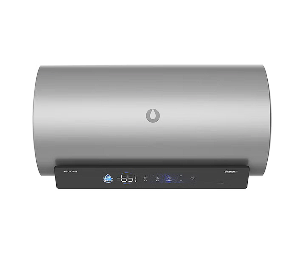 美菱 电热水器 MD-YD08610HX 富锶矿化水 一级能效 卧式 IPX4 单管加热 80L圆桶储水式电热水器