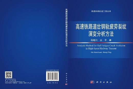 高速铁路道岔钢轨疲劳裂纹演变分析方法 马晓川 王平 9787030836960 商品图3