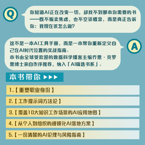 AI掌局者 从工具使用者到价值创造者 人工智能商业应用提示词工程AI职场AI智能体 商品图1