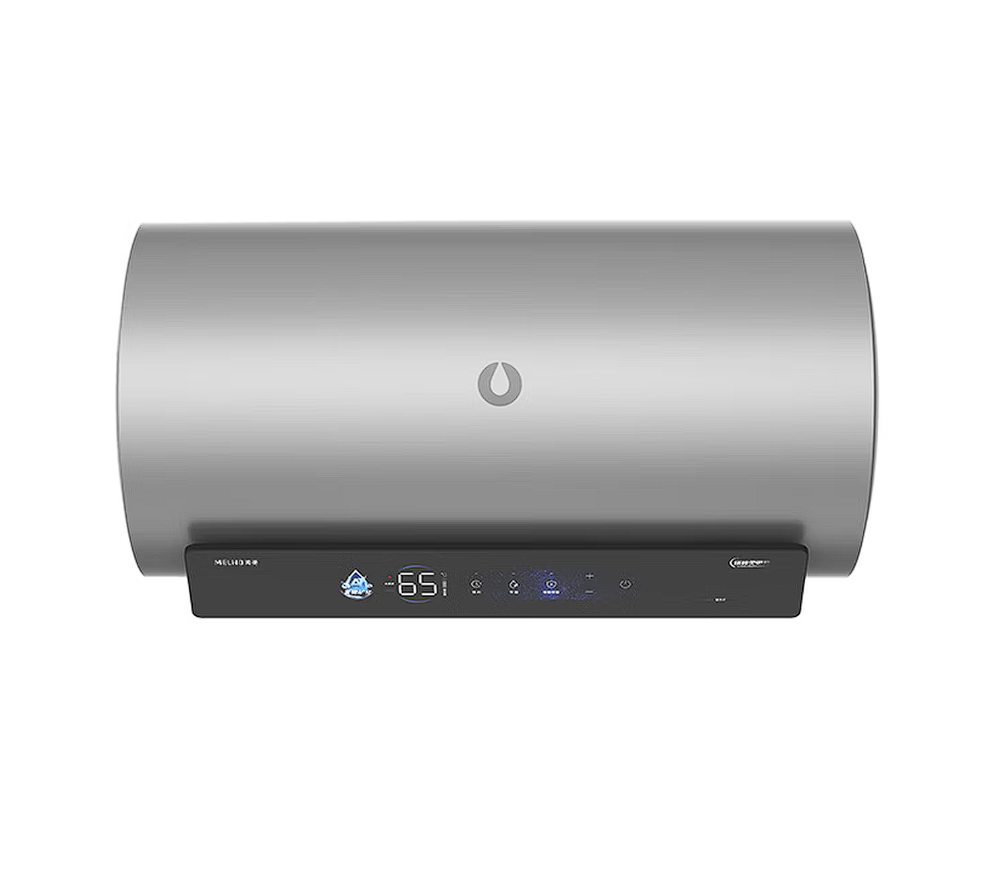 美菱 电热水器 MD-YD06610HX 圆桶储水式电热水器 60升 一级能效 电脑控制 遥控器 3300W 单管加热 搪瓷内胆 卧式 IPX4