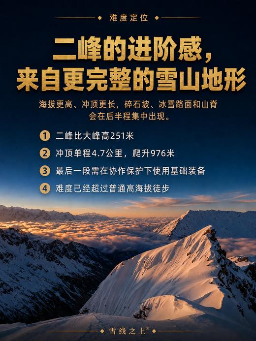 四姑娘山二峰攀登活动｜3日行程 ｜成都集合 商品图3
