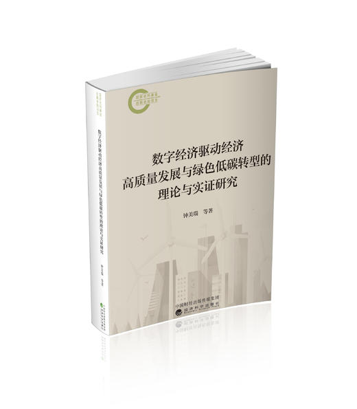 数字经济驱动经济高质量发展与绿色低碳转型的理论与实证研究 商品图0