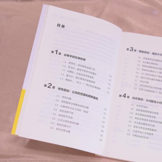 找到生活中的最优解 理论与实际结合并用 生活中用数学思维快速学会如何运筹帷幄 商品图3