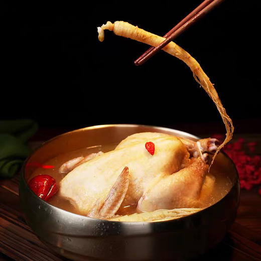 延边特产金刚山朝鲜族美食韩式风味参鸡汤加热即食 商品图3