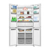 美菱 冰箱 BCD-505WSPU9BDZ 印记白 505升 十字门冰箱 电脑控温 玻璃面板 零平嵌 底部散热 双循环 变频 智能除霜 风冷无霜 一级能效 商品缩略图4