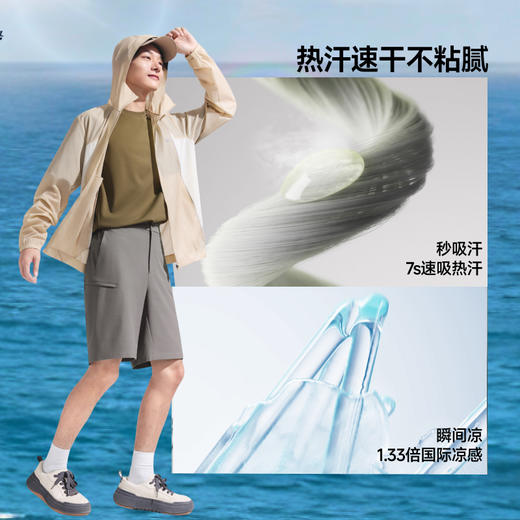 【蕉下精选】蕉下男士凉感速干户外短裤CC92726 商品图3