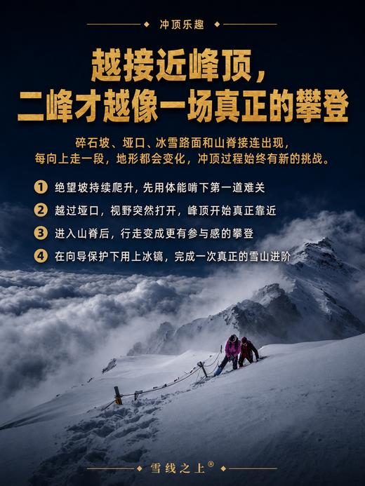 四姑娘山二峰攀登活动｜3日行程 ｜成都集合 商品图5