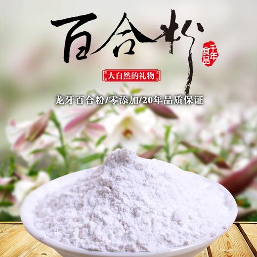 龙牙百合粉【买2送1 买3送2】绿色食品 轻松冲泡代餐除心烦夏季 独立小袋包装 105g袋(15g*7小袋） 商品图2