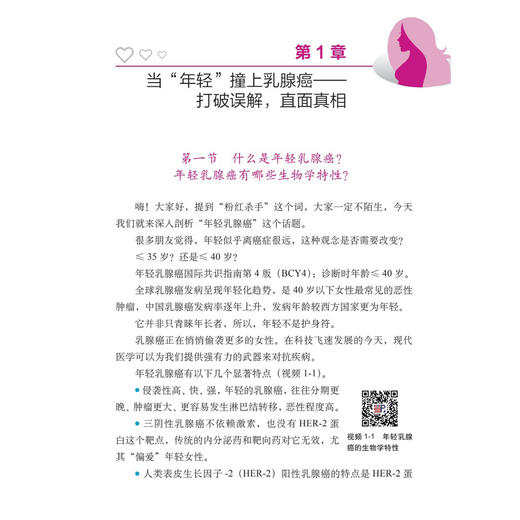 年轻乳腺癌患者指南 配有视频 吴高松 卢芳 主编 一本专为年轻女性乳腺癌患者量身打造的生命重建手册 9787030855688 科学出版社 商品图4
