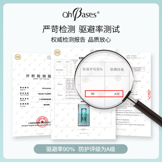 【植物精粹 防护舒缓三件套】全家可用 | 美国OhBases欧比信 儿童可用 夏季蚊虫 滚珠棒1.5ml [赠小猴子挂件]香茅护肤膏8g/喷雾60ml 商品图14