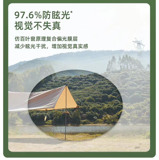 正品“蕉下”昼望可折叠防晒墨镜 商品图7