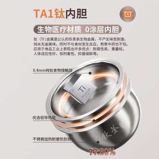【0涂层内胆】亚摩斯 亚摩斯钛金内胆电饭煲AS-FB309T 3L 商品图1
