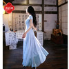 逸红颜《花织序》26夏新梦幻亮片蕾丝超大摆网纱插片提花连衣裙女 商品缩略图3