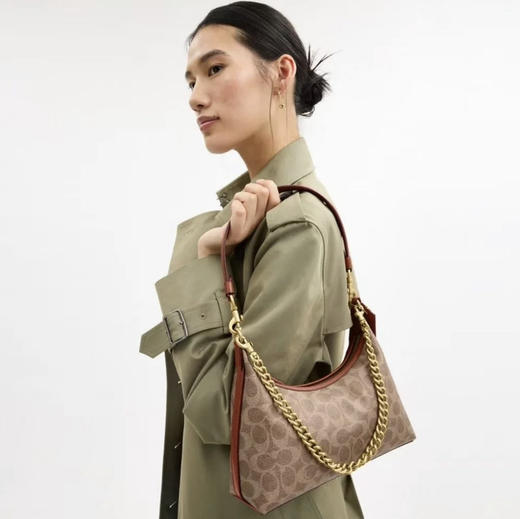 奥莱订单蔻chi家Juliet系列老花单肩斜挎包062403 商品图3