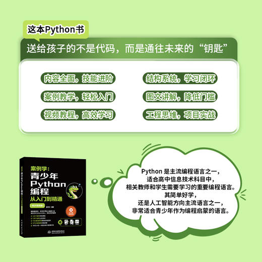 案例学：青少年Python编程从入门到精通（同步视频版） 商品图4
