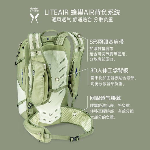 德国多特deuter速特PRO 轻量双肩包大容量户外徒步背包登山包男女 商品图2