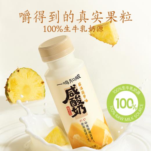 一鸣 低温咸酸奶（菠萝/青梅）200ml*10★ 商品图3
