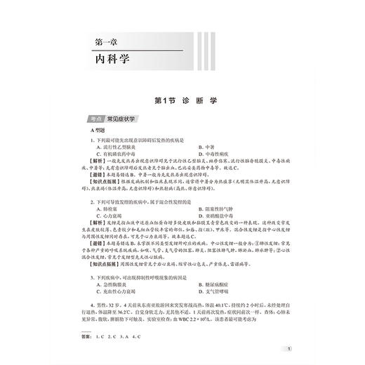 2027西医考研临床医学综合能力历年考点原题解析 吴春虎 楚然 阳光 全国硕士研究生招生考试备考用书 9787117398022人民卫生出版社 商品图4