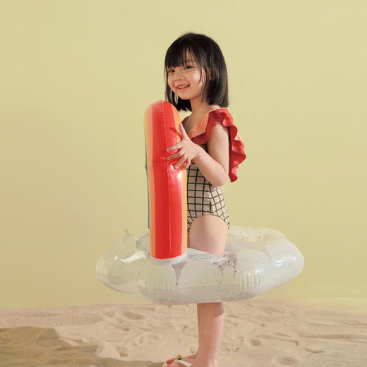 爱多尔夏季儿童泳衣连体分体女童三角游泳衣可爱泳装ET20101★ 商品图3