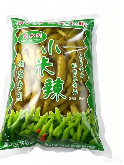 【SLSY】蜀和园 泡椒 小米辣750g/袋 商品图0