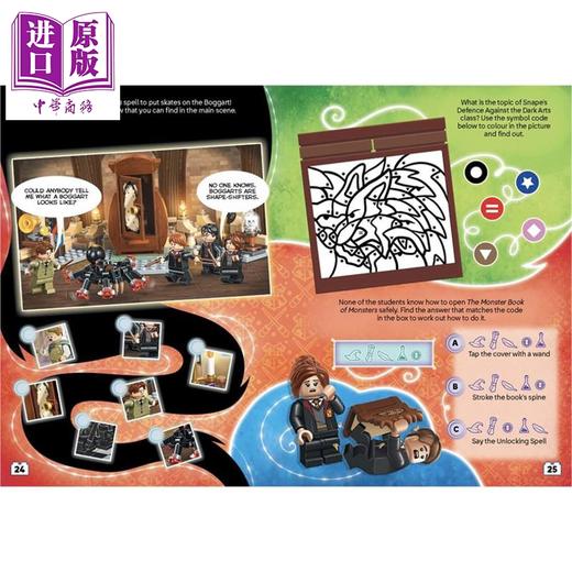 预售 【中商原版】乐高 哈利波特 魔法力量 LEGO Harry Potter Magical Powers 英文原版 Buster Books 益智书 商品图2