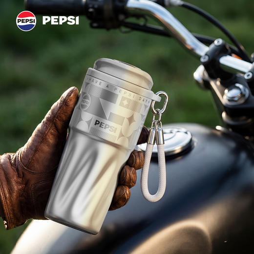 百事PEPSI 便携茶饮杯 密封防漏 冷热双用 BS-K-570-041 商品图4