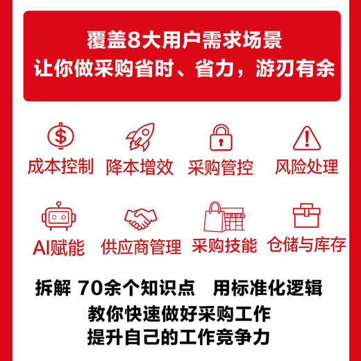 专业采购就靠这几招（口袋版） 采购全流程实操技巧 AI工具赋能供应链管理 采购入门进阶书籍 商品图1