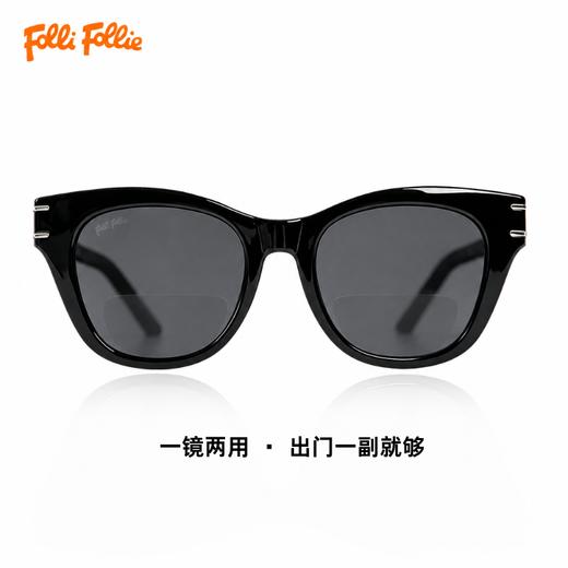 FolliFollie 双光老花太阳镜 能当墨镜的老花镜 度数可选 8105 商品图1