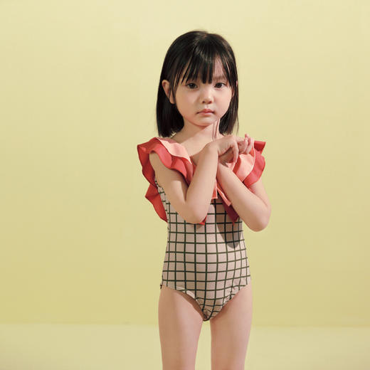 爱多尔夏季儿童泳衣连体分体女童三角游泳衣可爱泳装ET20101★ 商品图2